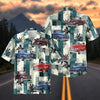 Maxcorners Personalized Car Chevy 3100 Car Truck Tropical Patchwork Hawaiian Shirt