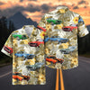Maxcorners Retro American Muscle Aloha Shirt - Custom Car Hawaiian Shirt