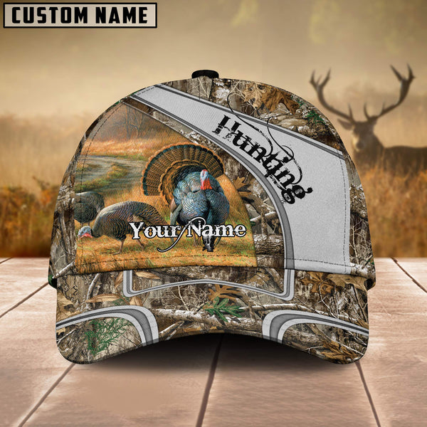 Maxcorners Turkey Hunting Camo Pattern Personalized 3D Hats