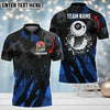 Maxcorners Billiards 8 Ball Personalized Name, Team Name 3D Shirt (Multi Color Options)