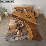 Maxcorners Deer Hunting Art Bedding Set