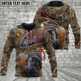 Maxcorners Custom Name Turkey Hunting Camo 3D All Over Printed Clothes