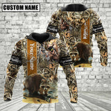 Maxcorners Custom Name Racoon Hunter Camo Style Shirt 3D All Over Printed Clothes