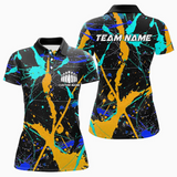 Maxcorners Bowling Ball And Pins Colorful Ver 2 Multicolor Option Customized Name 3D Shirt For Women