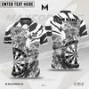 Maxcorners Darts Ancient Eagle Multicolor Option Customized Name 3D Shirt