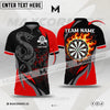 Maxcorners Darts Poison Snake Multicolor Option Customized Name 3D Shirt