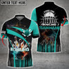 Maxcorners Strike Bowling King Multicolor Option Customized Name 3D Shirt