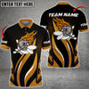 Maxcorners Funny Bowling Ball Flame Premium Multicolor Option Personalized Name 3D Shirt