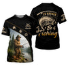 Maxcorners I'd Rather Be Fishing, Bigfoot Fishing SPF Shirt, Fishing Jersey, Gift For Fisherman