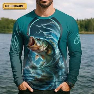 Maxcorners As Long As She Swallows It's All Good Fishing UPF Shirts, Funny Fishing Shirt, Bass Fishing