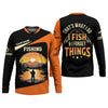 Maxcorners That's What I Do Fishing UPF Shirts, Long Sleeve Fishing Shirts, Gift For Fisherman