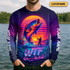 Maxcorners WTF Where Is The Fish Mens Fishing UPF Shirts, Long Sleeve Fishing Shirts, Hooded Sun Shirt, UV Shirts For Men