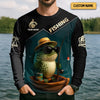 Maxcorners Have A Crappie Day SPF Shirts For Men, Funny Fishing Shirts, Gag Gifts For Men, Men Long Sleeve Shirt