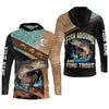 Maxcorners Fish Around And Find Trout Shirt, Trout Fishing Shirt, Long Sleeve Fishing Shirts, SPF Shirts For Men, Funny Fishing Shirt