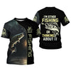 Maxcorners I'm Fishing, Thinking About It, Funny Fishing Shirts, UV Shirts For Men, Men Long Sleeve Shirts