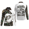 Maxcorners I Love It When She Bends Over Fishing Shirt, Fishing T-Shirts Funny, SPF Shirts For Men, Men Long Sleeve Shirt
