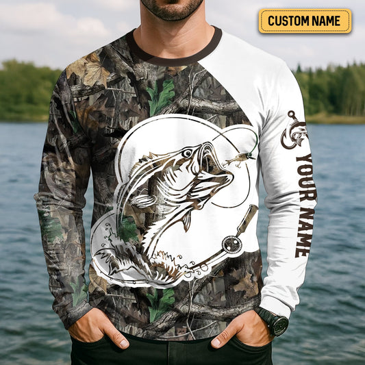 Maxcorners I Love It When She Bends Over Fishing Shirt, Fishing T-Shirts Funny, SPF Shirts For Men, Men Long Sleeve Shirt