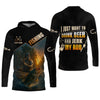 Maxcorners Drink Beer Funny Fishing Shirts, SPF Long Sleeve Shirts, Sun Shirts For Men, Hooded Long Sleeve Shirts