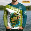 Maxcorners I Like Fishing Fishing UPF Shirts, Breathable Long Sleeve Shirt, Funny Fishing T-Shirt, Men Long Sleeve Shirt