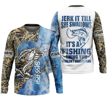 Maxcorners Fishing Thing Fishing UV Shirts, Breathable Long Sleeve Shirt, Funny Fishing Shirts, Gag Gifts