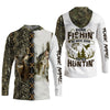 Maxcorners Fishing And Hunting, Reindeer Shirt, UPF Fishing Shirts, Long Sleeve Fishing Shirts, Men Long Sleeve Shirts