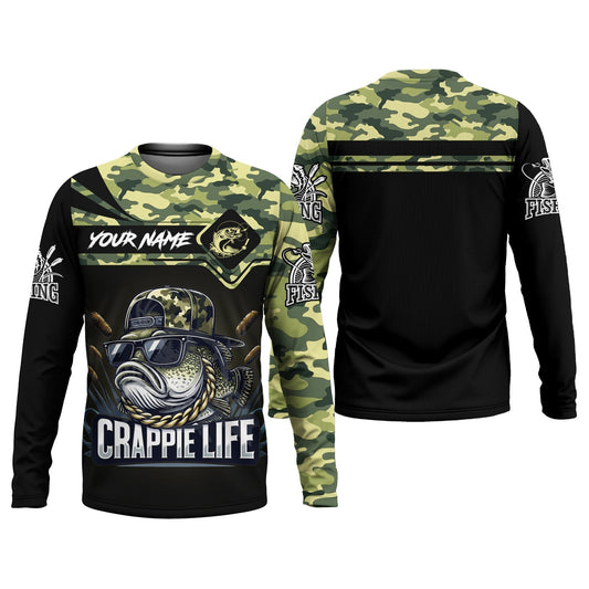 Maxcorners Camo Fishing Shirt, Fishing T-Shirts Funny, Hooded Sun Shirt, SPF Long Sleeve Shirts, Men Long Sleeve Shirt