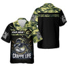 Maxcorners Camo Fishing Shirt, Fishing T-Shirts Funny, Hooded Sun Shirt, SPF Long Sleeve Shirts, Men Long Sleeve Shirt
