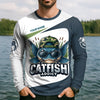 Maxcorners Catfishing Shirt, SPF Long Sleeve Shirts, Fishing UPF Shirts, Funny Fishing Shirt, Gift For Fisherman