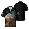 Maxcorners I'd Rather Be Fishing, Bigfoot Fishing UPF Shirts, Funny Men Fishing Shirt, Long Sleeve Fishing Shirts