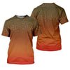 Maxcorners Orange Brook Trout Skin UPF Fishing Shirts, Hooded Sun Shirt, Personalized Fishing Gifts, UV Shirts