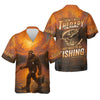 Maxcorners Bigfoot Fishing Shirt, Fishing Therapy SPF Shirts For Men, Fishing UPF Shirts, Funny Fishing Shirt