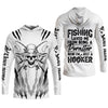 Maxcorners Fishing Saved Me from Being Pornstar, Skull Fishing SPF Shirt, Fish Shirt Funny, Gift For Fisherman