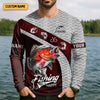 Maxcorners Fishing Saved Me from Being Pornstar Funny Fishing Shirt, SPF Shirt For Men, Gift For Fisherman