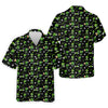 Maxcorners Three Leaf Clover Golf And Beer St Patrick's Day Black Golf Shirt, Fun Golf Shirts For Men, Polo Shirts For Men