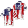 Maxcorners American Hooker Hooded UPF Shirt, American Flag Fish Shirt, Long Sleeve Fishing Shirts, Mens Casual Shirts