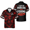 Maxcorners I Got 99 Problems Shirt, Personalized Fishing Shirt, Funny Fishing Shirts For Men, Father's Day Fishing Gift