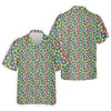 Maxcorners St Patrick's Day Lucky Charms Green Golf Shirt, Cute Golf Outfit, Polo Shirts For Men, Golf Shirts For Men
