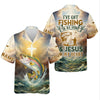 Maxcorners Fishing in My Veins, Faith in My Heart - Christian Fishing Shirt, Fishing UPF Shirts