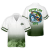 Maxcorners Rippin' Lips & Takin' Sips - Bass Fishing Shirt, Fishing UPF Shirts, Funny Fishing Shirt