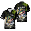 Maxcorners Bass Fishing Shirt, Fishing UPF Shirts, Team Fishing Shirt, SPF Shirt For Men, Fishing Gifts For Men