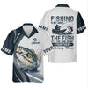 Maxcorners Fishing Is Not About The Fish It's The Time Spent Together Catching Them Fishing UPF Shirts, Fishing Shirts For Men