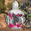 Maxcorners Motocross Xtreme ( Pink Cobalt) Customize Name 3D Shirts
