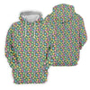 Maxcorners St Patrick's Day Lucky Charms Green Golf Shirt, Cute Golf Outfit, Polo Shirts For Men, Golf Shirts For Men
