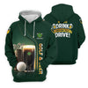Maxcorners If You Drink Definitely Drive Golf And Beer Black Beer St Patrick's Day Green Women's Golf Tops, Ladies Golf Polos