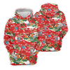 Maxcorners Women's Funny Tropical Santa Surfing Golf Shirt, Christmas Golf Shirt, Women’s Golf Polo LM1507
