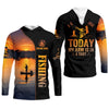 Maxcorners Can't Work Today My Arm Is In A Cast Fishing Shirt, Hooded Sun Shirt, Mens Fishing Shirt, Funny Fishing Shirt
