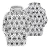 Maxcorners Sugar Skull Paisley Pattern Golf Polo Shirt, Ladies Golf Shirts, Women's Golf Apparel LM1507