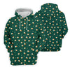 Maxcorners Blue White Orange Confetti Balloons Irish Flag St Patrick's Day Golf Shirt, Golf Gift For Men, Golf Shirts For Men