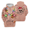 Maxcorners Funny Xmas Life Christmas Lights Body Golf Shirt, Christmas Shirts For Women, Christmas Golf Shirt LM1507