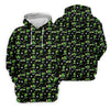 Maxcorners Three Leaf Clover Golf And Beer St Patrick's Day Black Golf Shirt, Fun Golf Shirts For Men, Polo Shirts For Men